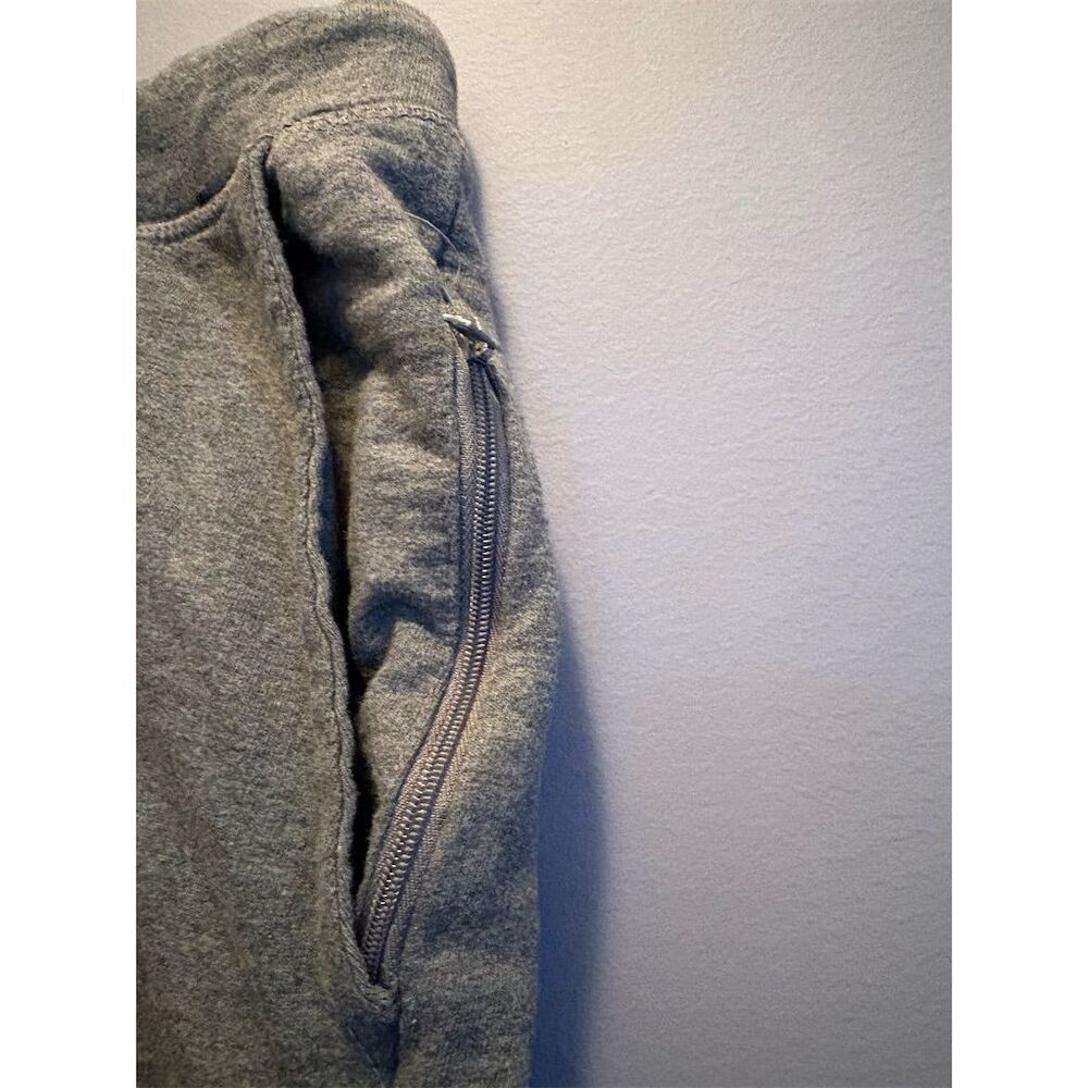 Eddie Bauer Men's 2XL Gray Sweat Lounge Shorts w/ Zippered Pockets - Picture 4 of 12